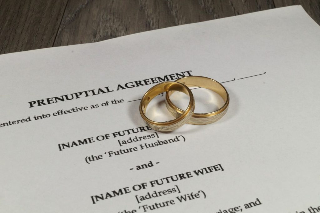 prenuptial agreement services